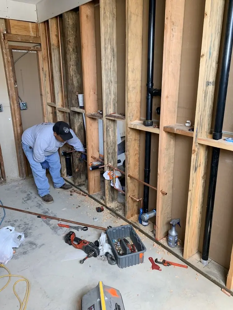Commercial rough-in plumbing for Commercial Plumbing in West Colfax